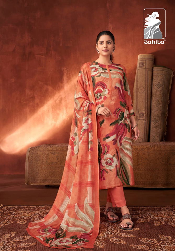 Riyan By Sahiba Staple Twill Digital Printed Dress Material Wholesale Shop In Surat